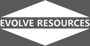 Evolve Resources LLC Logo White